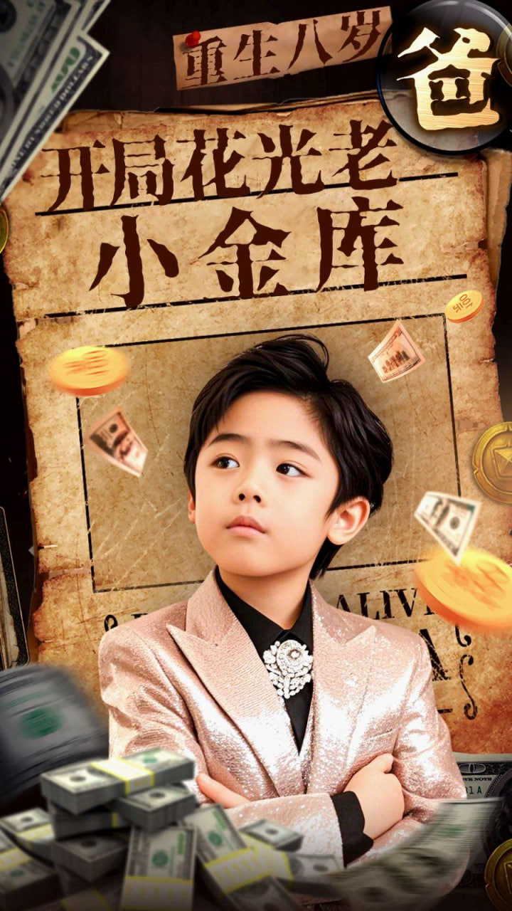 重生八歲，開局花光老爸小金庫(全集)